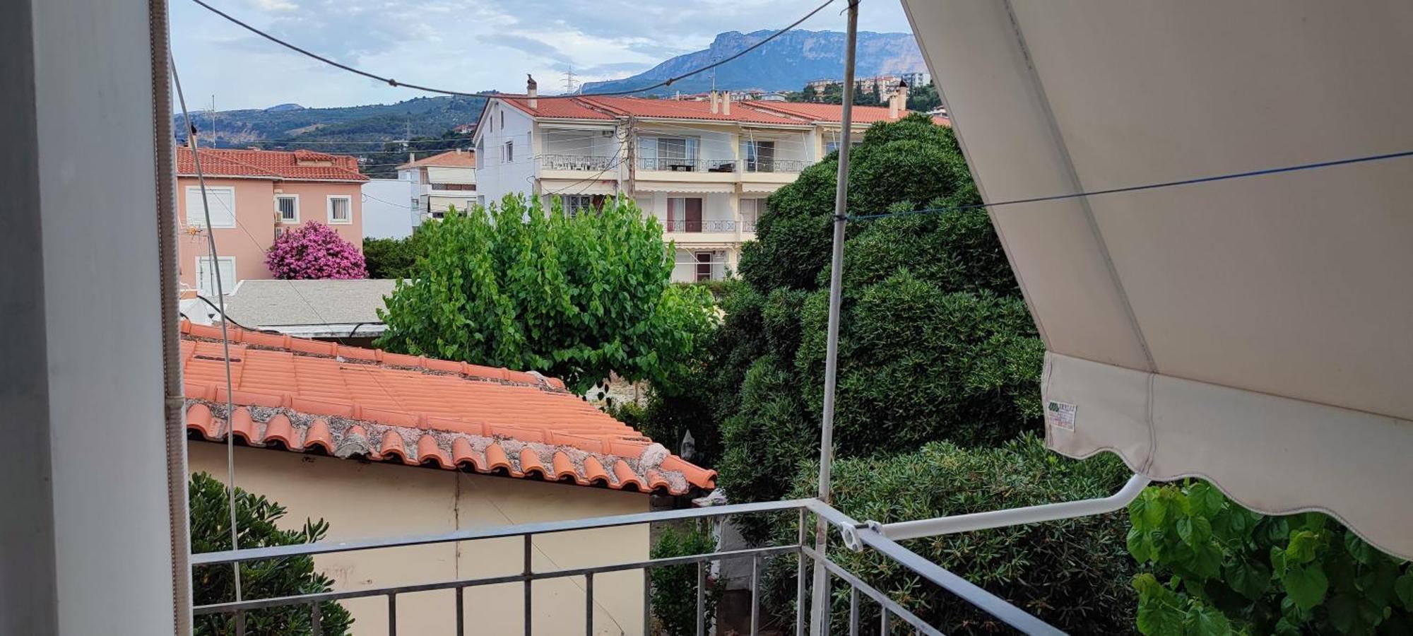 Balcony To Waves Appartement Aigeira Buitenkant foto